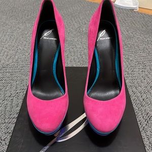 Brian Atwood Multicolor heels slightly used